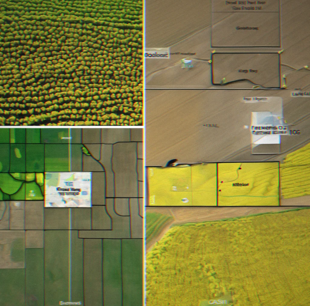 FieldDriver running on a desktop with soil test points overlaid and variable-rate nitrogen zones ready to go