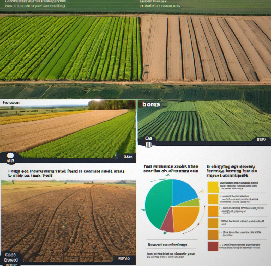 Cost comparison chart showing input savings across different soil zones